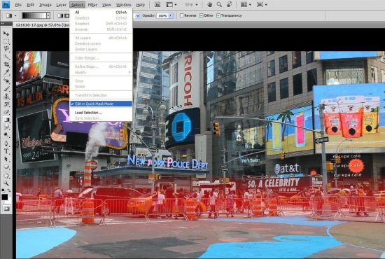 Tilt Shift Effect in Photoshop